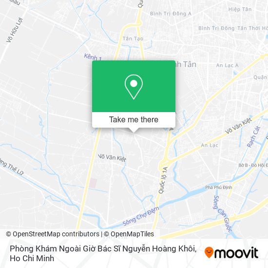 Phòng Khám Ngoài Giờ Bác Sĩ Nguyễn Hoàng Khôi map