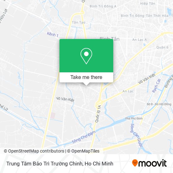 Trung Tâm Bảo Trì Trường Chinh map