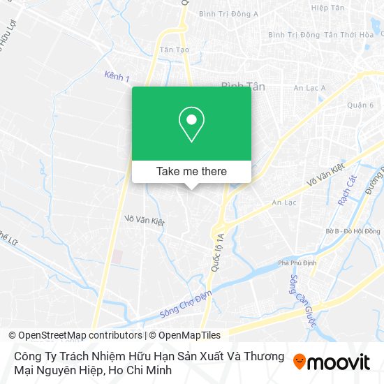 Công Ty Trách Nhiệm Hữu Hạn Sản Xuất Và Thương Mại Nguyên Hiệp map