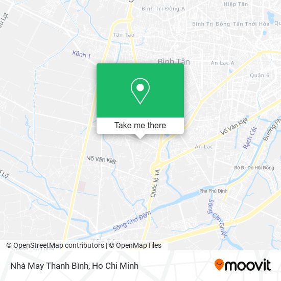 Nhà May Thanh Bình map