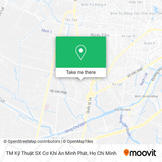 TM Kỹ Thuật SX Cơ Khí An Minh Phát map