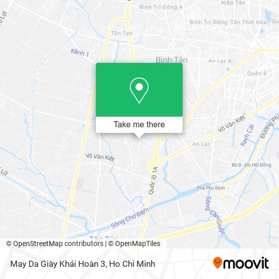 May Da Giày Khải Hoàn 3 map