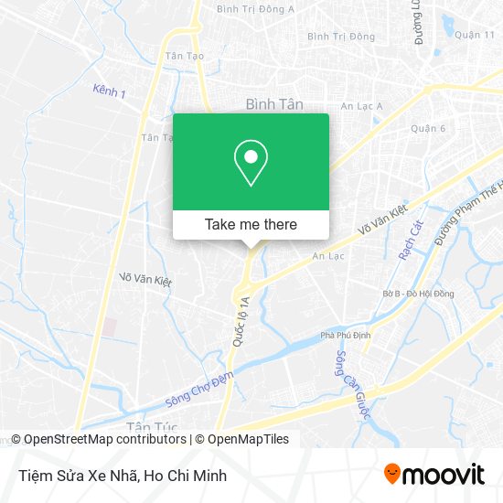 Tiệm Sửa Xe Nhã map