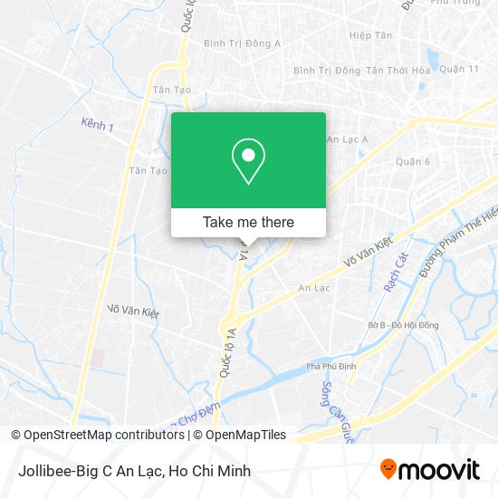 Jollibee-Big C An Lạc map