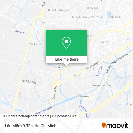 Lẩu Mắm 9 Tân map