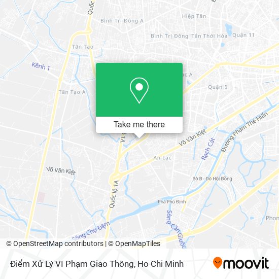 Điểm Xử Lý VI Phạm Giao Thông map