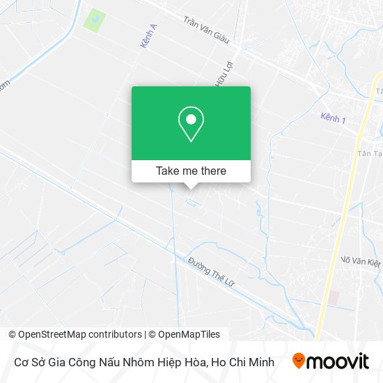 Cơ Sở Gia Công Nấu Nhôm Hiệp Hòa map