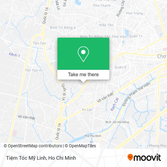 Tiệm Tóc Mỹ Linh map