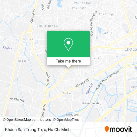 Khách Sạn Trung Trực map