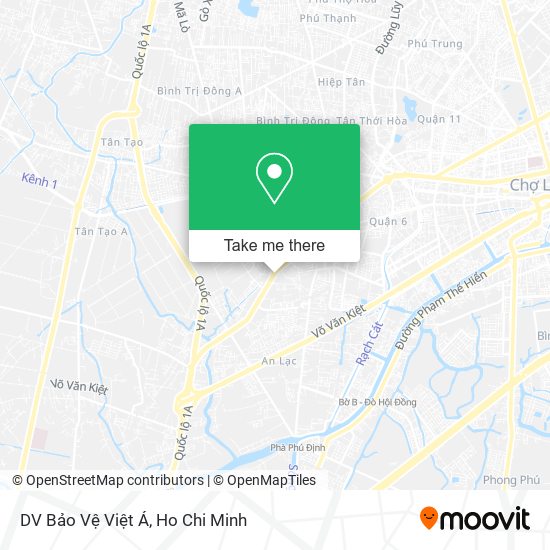 DV Bảo Vệ Việt Á map