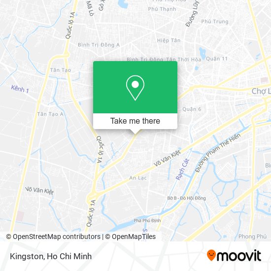 Kingston map