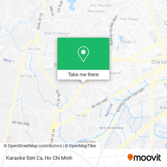 Karaoke Sơn Ca map