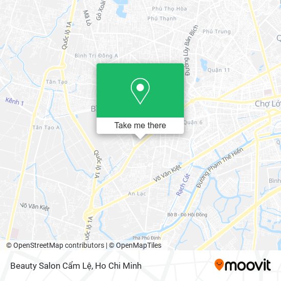 Beauty Salon Cẩm Lệ map