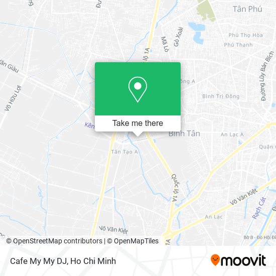Cafe My My DJ map
