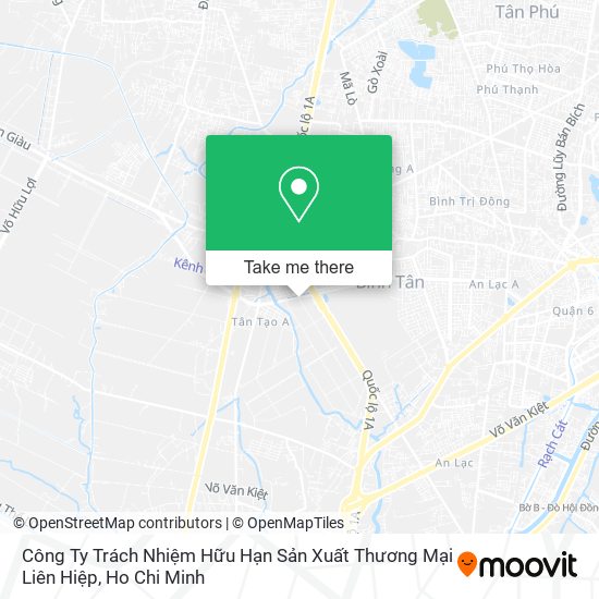 Công Ty Trách Nhiệm Hữu Hạn Sản Xuất Thương Mại Liên Hiệp map