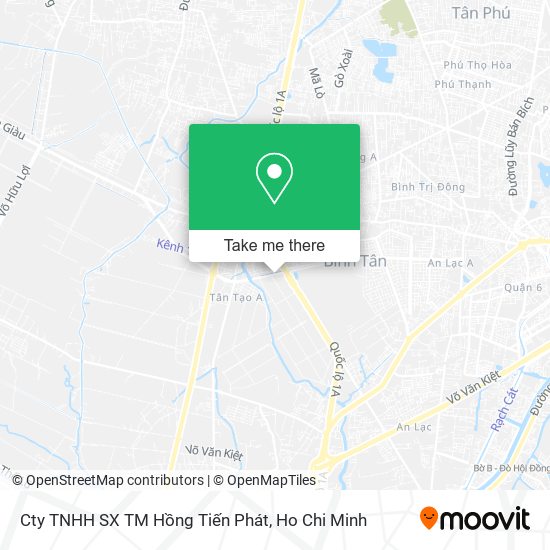 Cty TNHH SX TM Hồng Tiến Phát map