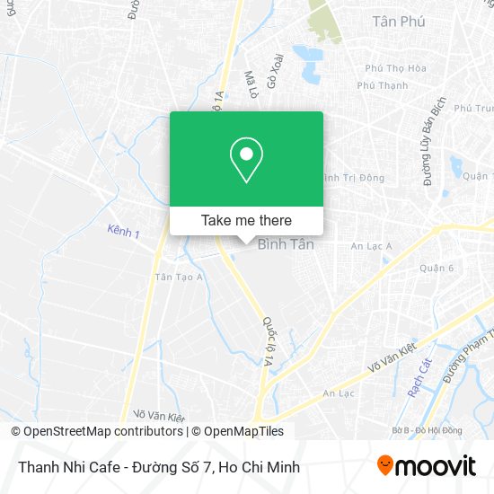 Thanh Nhi Cafe - Đường Số 7 map