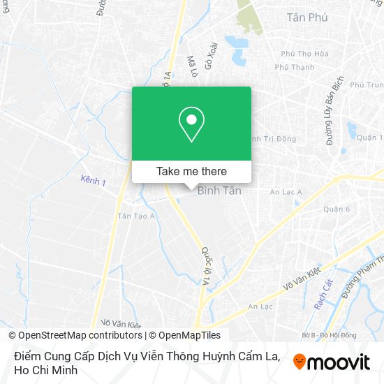 Điểm Cung Cấp Dịch Vụ Viễn Thông Huỳnh Cẩm La map