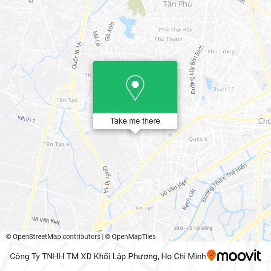 Công Ty TNHH TM XD Khối Lập Phương map