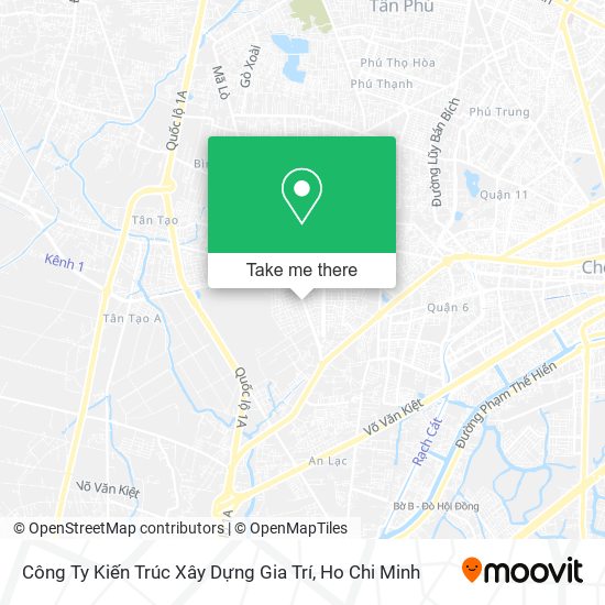 Công Ty Kiến Trúc Xây Dựng Gia Trí map