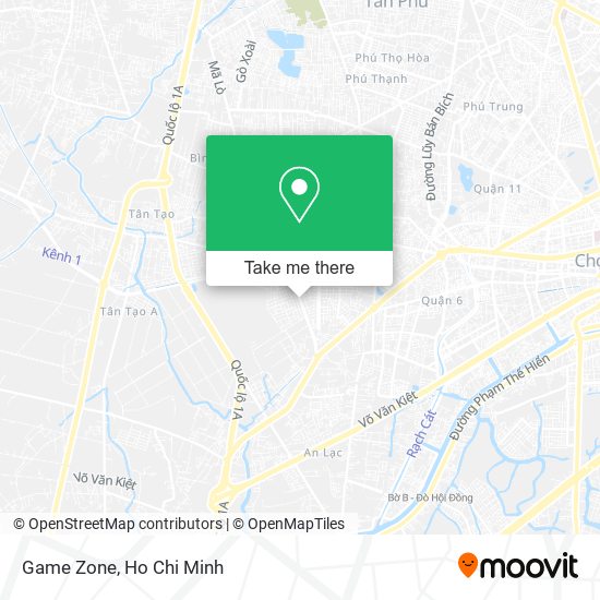 Game Zone map