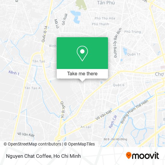 Nguyen Chat Coffee map