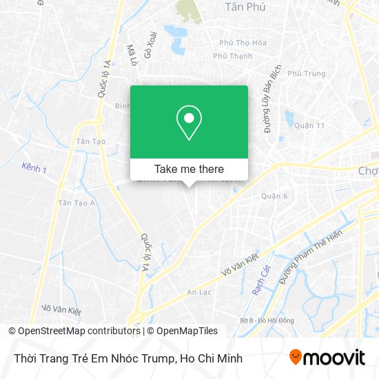 Thời Trang Trẻ Em Nhóc Trump map