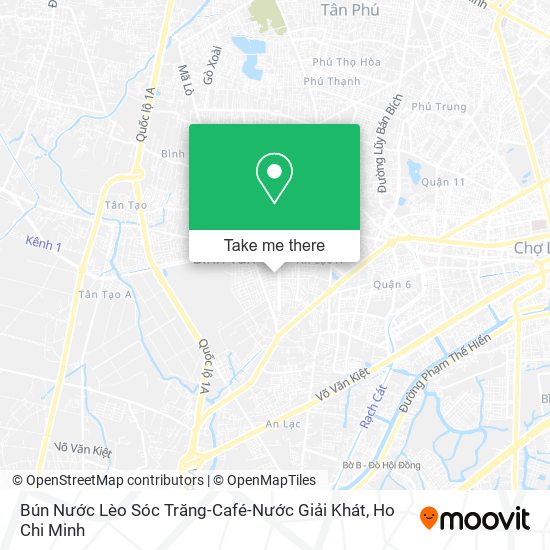 Bún Nước Lèo Sóc Trăng-Café-Nước Giải Khát map