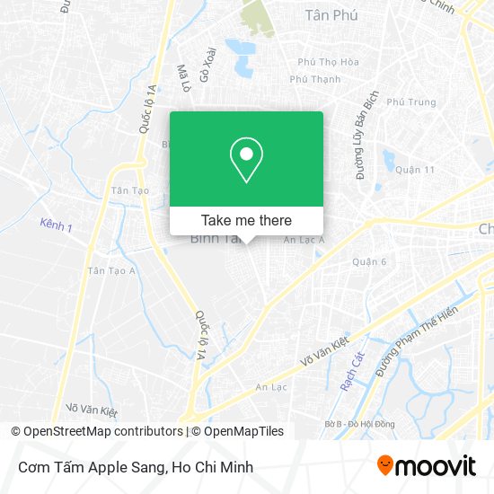 Cơm Tấm Apple Sang map