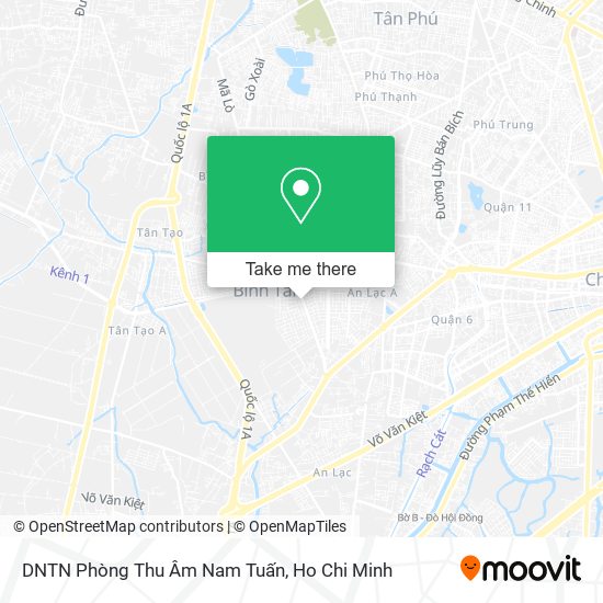 DNTN Phòng Thu Âm Nam Tuấn map