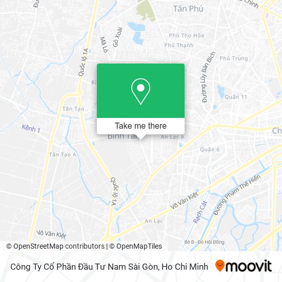 Công Ty Cổ Phần Đầu Tư Nam Sài Gòn map