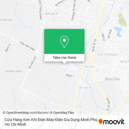 Cửa Hàng Kim Khí Điện Máy-Điện Gia Dụng Minh Phú map