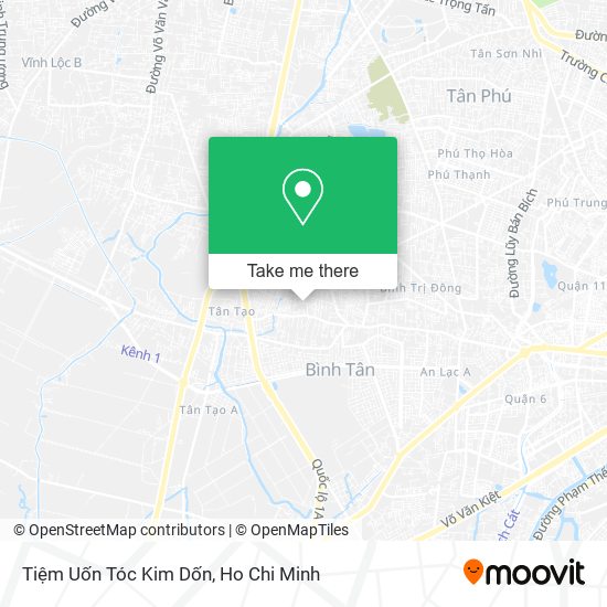 Tiệm Uốn Tóc Kim Dốn map