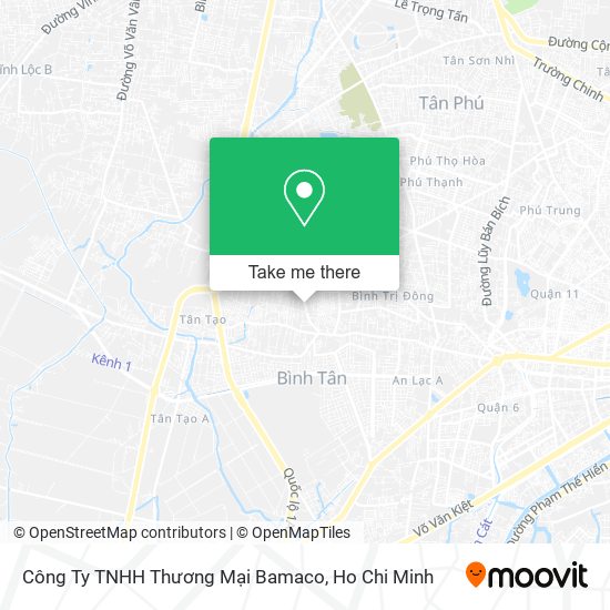 Công Ty TNHH Thương Mại Bamaco map
