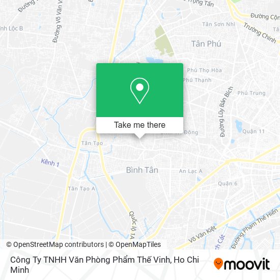 Công Ty TNHH Văn Phòng Phẩm Thế Vinh map