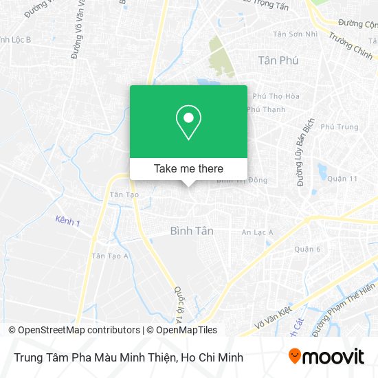 Trung Tâm Pha Màu Minh Thiện map