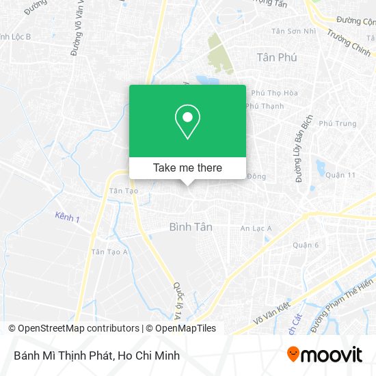 Bánh Mì Thịnh Phát map