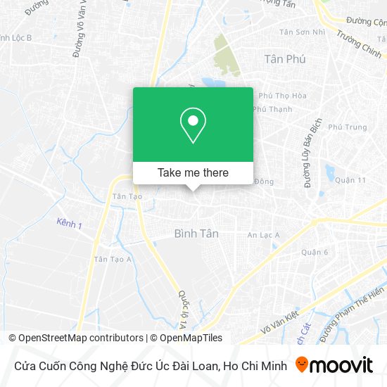 Cửa Cuốn Công Nghệ Đức Úc Đài Loan map