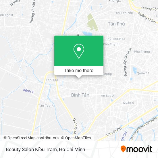 Beauty Salon Kiều Trâm map