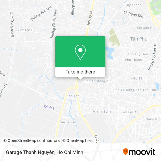 Garage Thanh Nguyên map