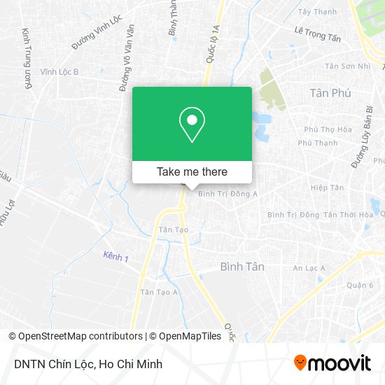 DNTN Chín Lộc map