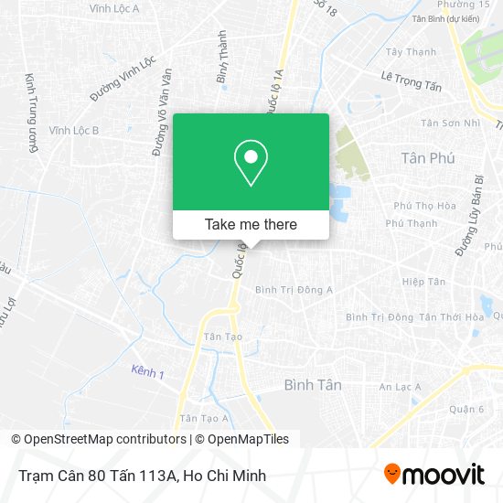 Trạm Cân 80 Tấn 113A map