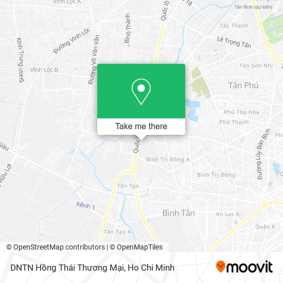 DNTN Hồng Thái Thương Mại map