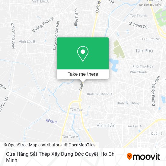 Cửa Hàng Sắt Thép Xây Dựng Đức Quyết map