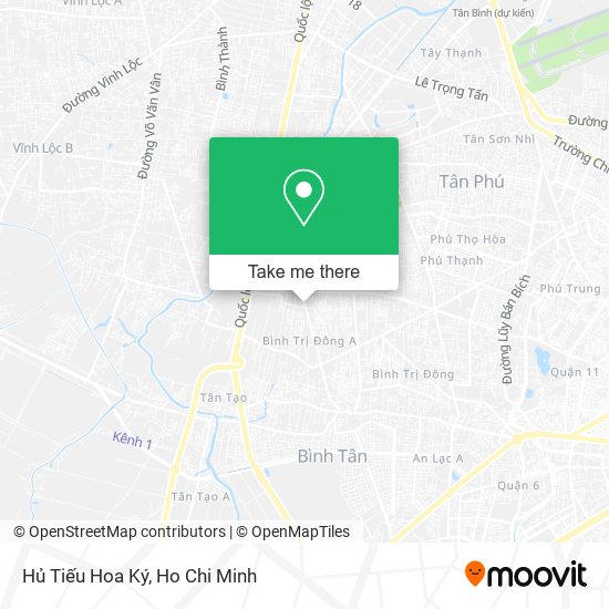 Hủ Tiếu Hoa Ký map