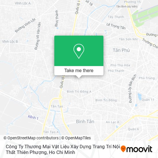 How to get to Công Ty Thương Mại Vật Liệu Xây Dựng Trang Trí Nội ...