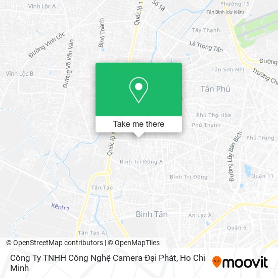 Công Ty TNHH Công Nghệ Camera Đại Phát map