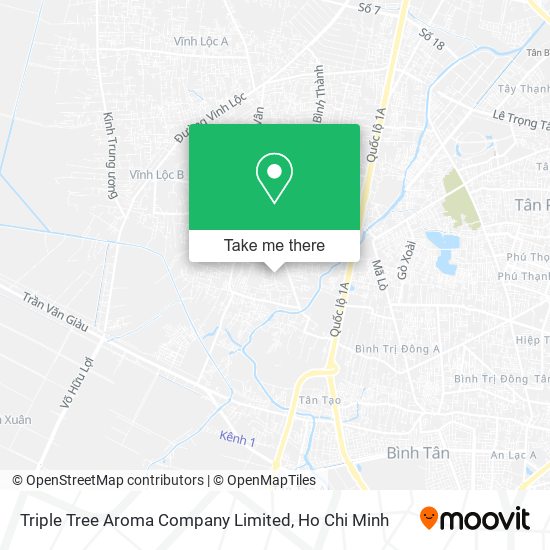 Triple Tree Aroma Company Limited map