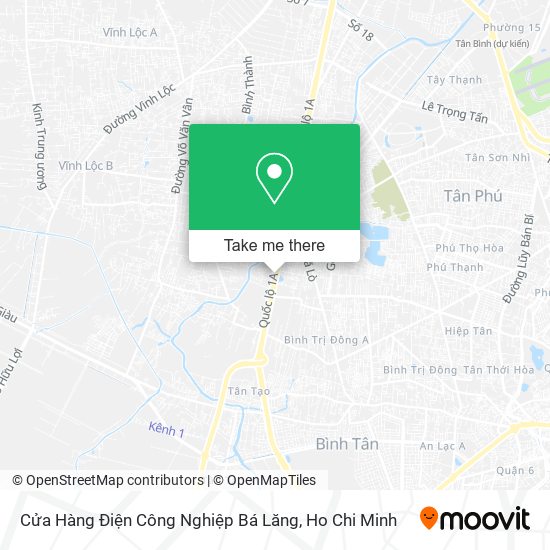 Cửa Hàng Điện Công Nghiệp Bá Lăng map