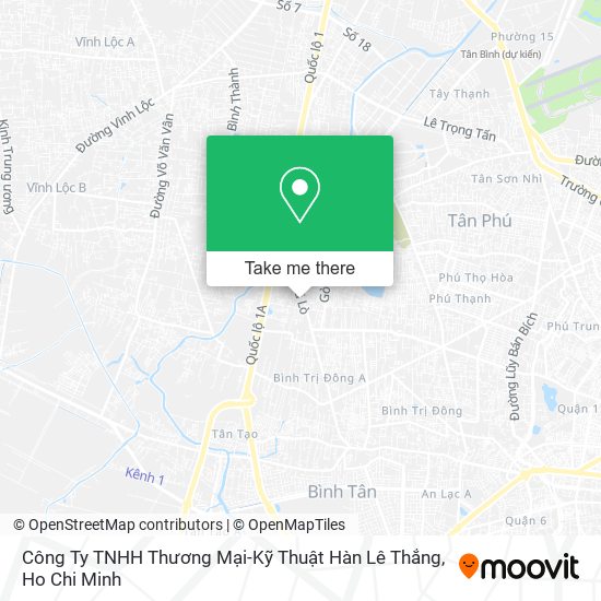 Công Ty TNHH Thương Mại-Kỹ Thuật Hàn Lê Thắng map